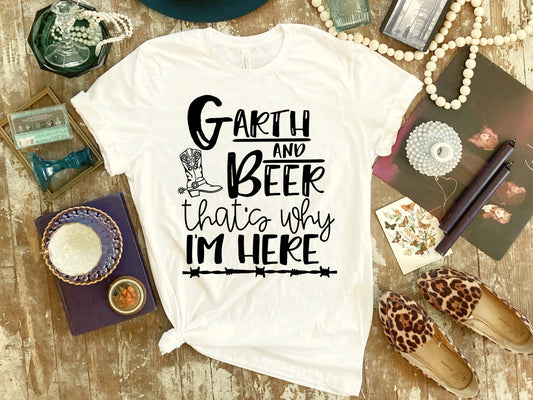 garth and beer thats why im here