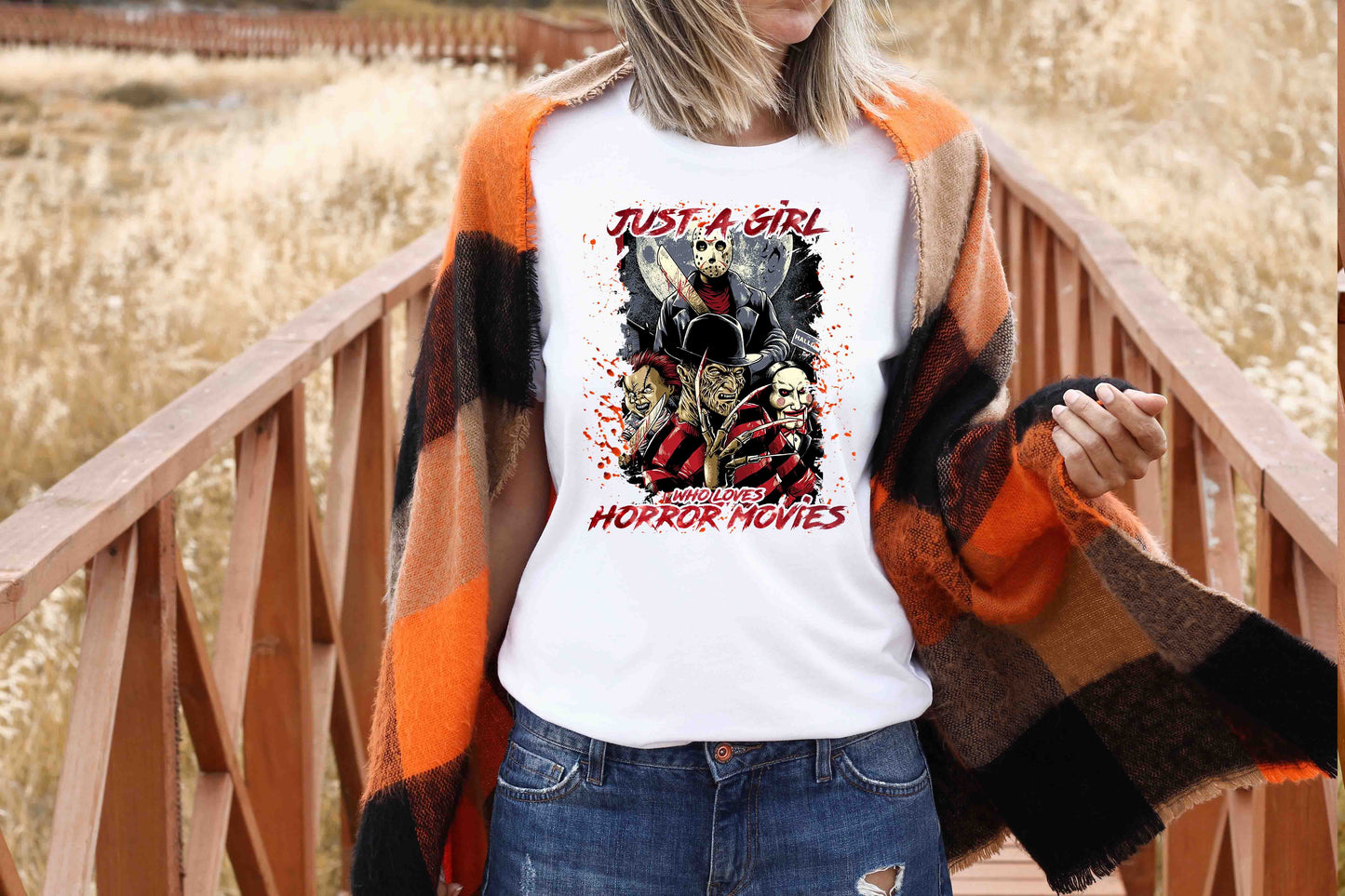 girl who loves horror movies freddy