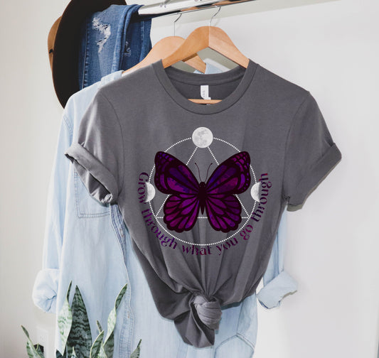 grow through butterfly