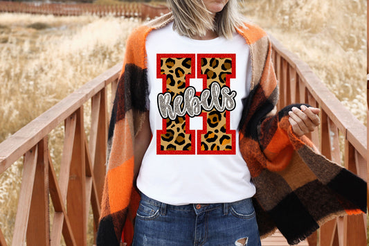 h rebels red gray leopard