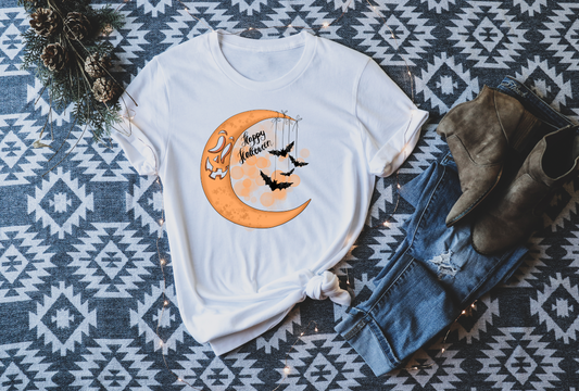 happy halloween moon