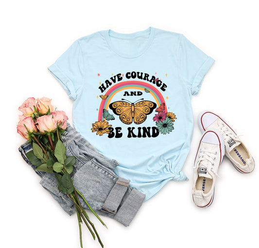 have courage butterfly