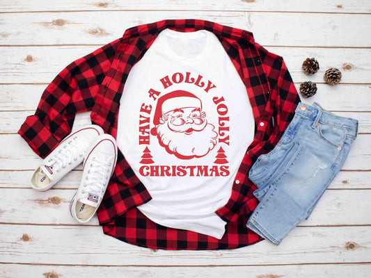 have a holly jolly christmas retro