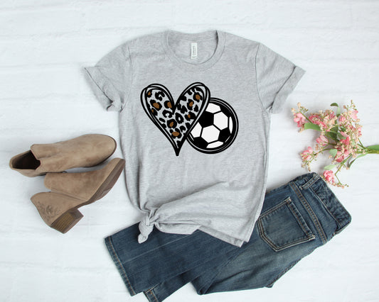 leopard heart soccer