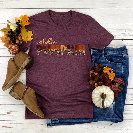 hello pumpkin half leopard