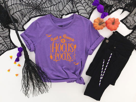 just a bunch of hocus pocus orange font