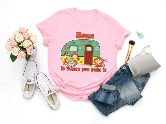 home is where you park it mushroom camper