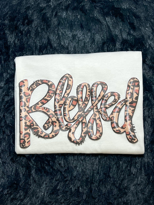 Blessed Printed Puff