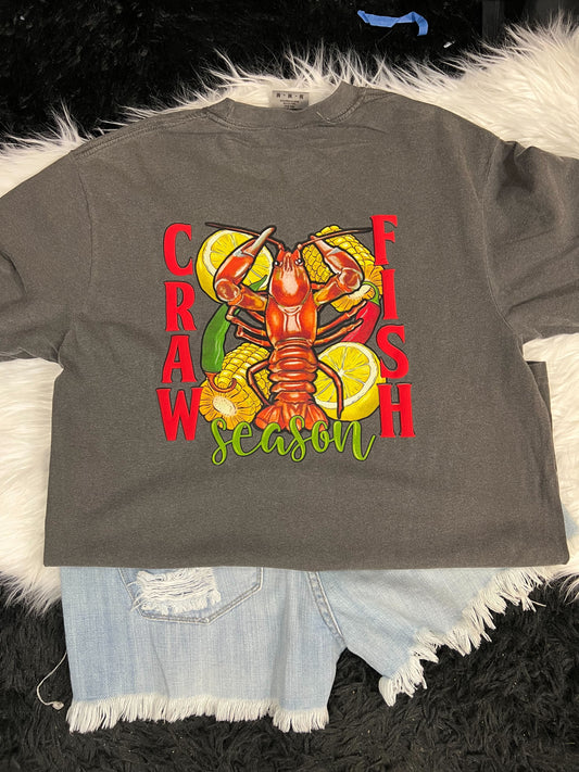 Crawfish Season Print / Puff
