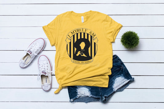 i myself am strange and unusual