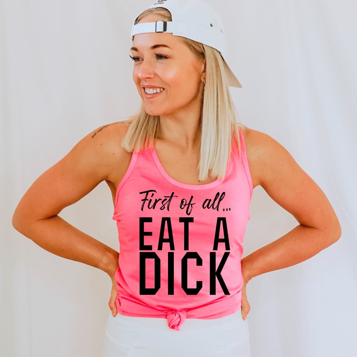 first of all eat a dick