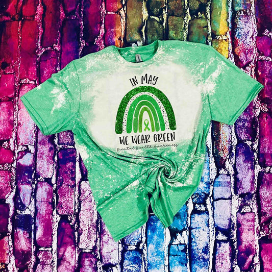 in may we wear green mental health awareness