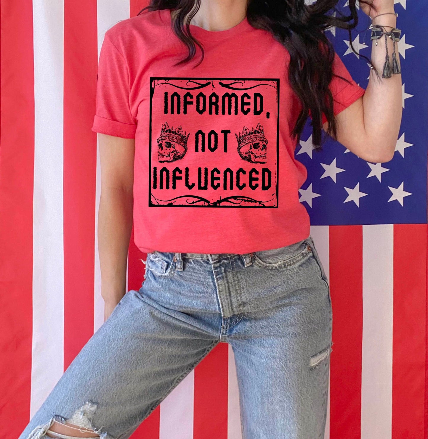 informed not influenced skulls