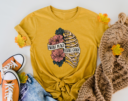 inhale peace exhale chaos