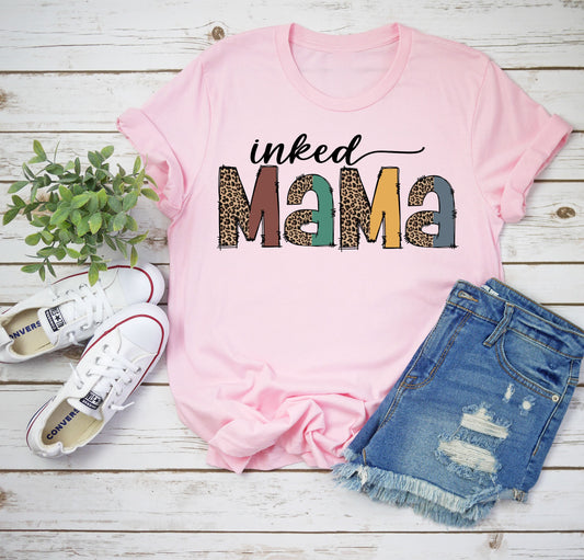 inked mama half leopard