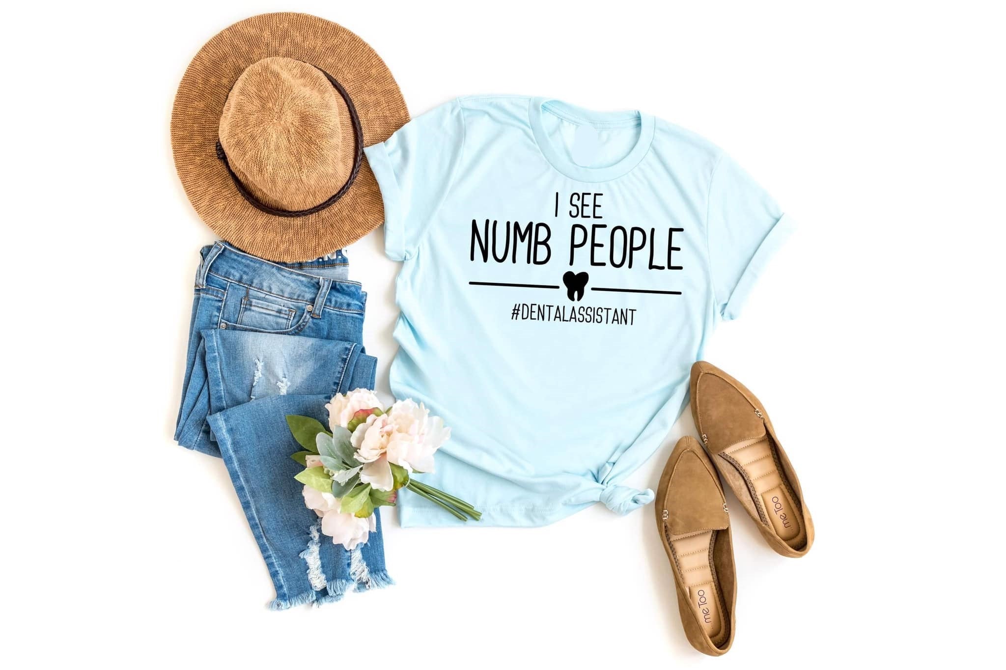 i see numb people