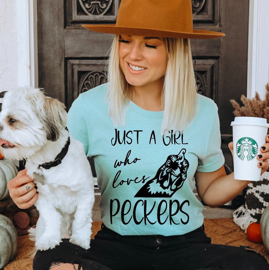 just a girl who loves peckers