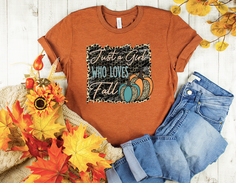 just a girl who loves fall pumpkin