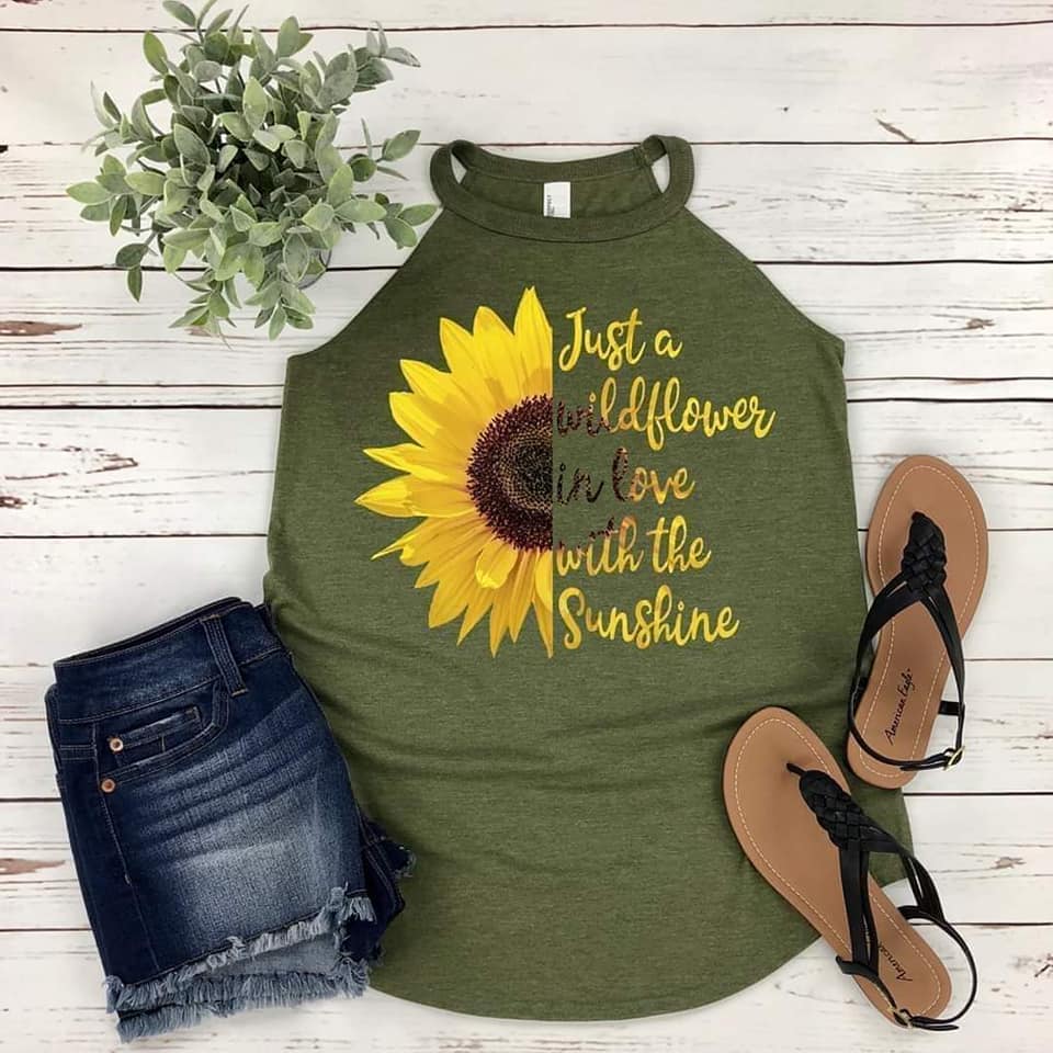 just a wildflower in love with the sunshine