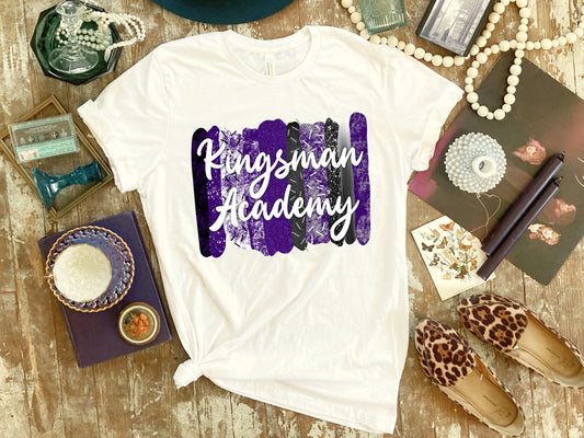 kingsman academy purple silver