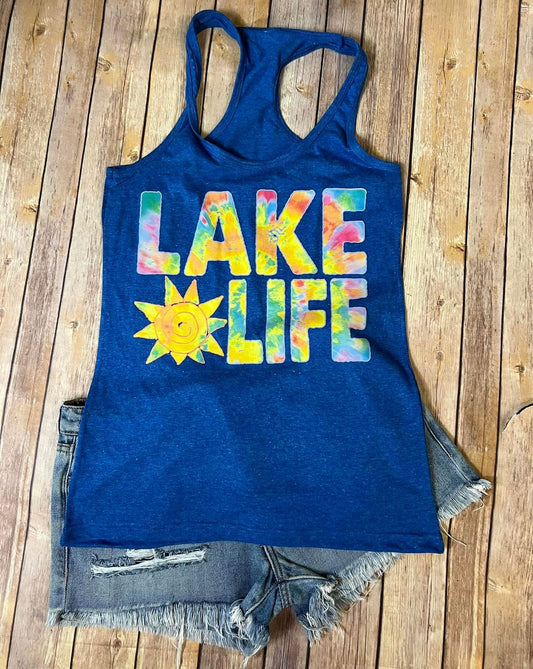 lake life sun Tank
