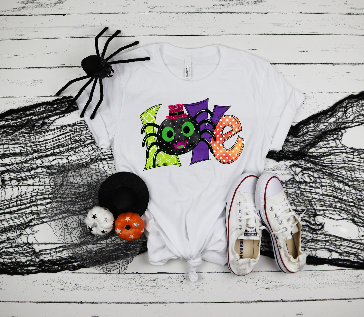 love spider tee