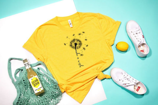 make a wish dandelion