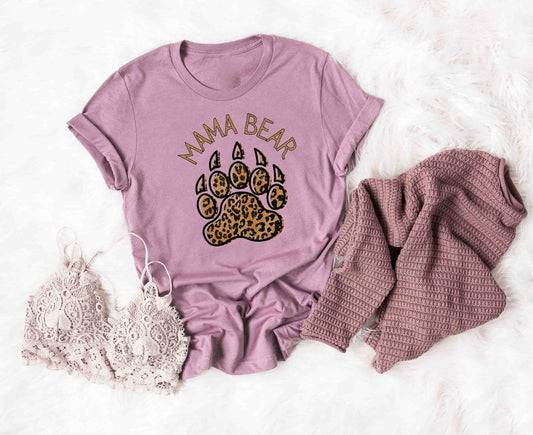 mama bear leopard paw