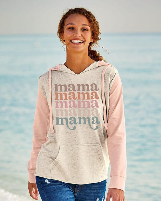 mama repeat boho distressed fleece