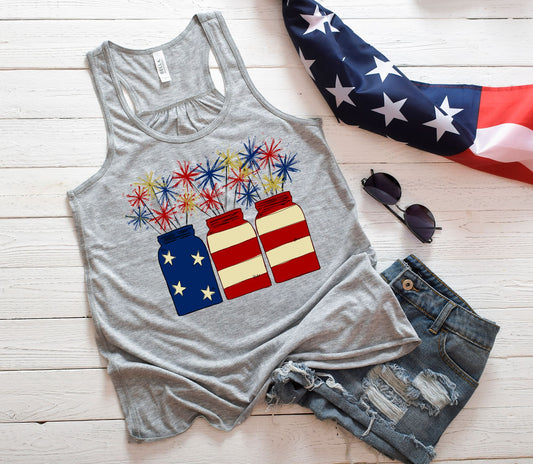 mason jar sparklers tank