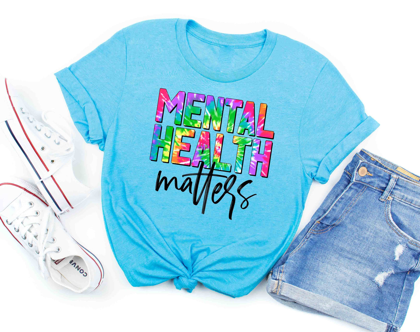 mental health matters tie dye