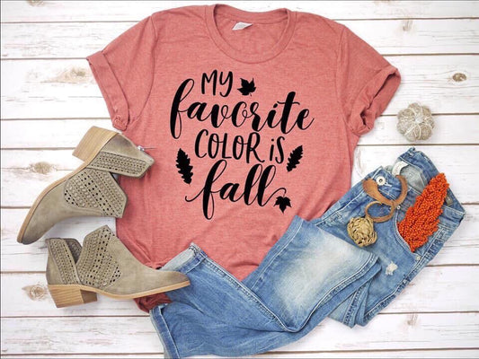 my favorite color is fall black