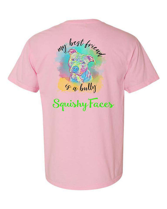 my best friend is a bully pitbull lover t shirt