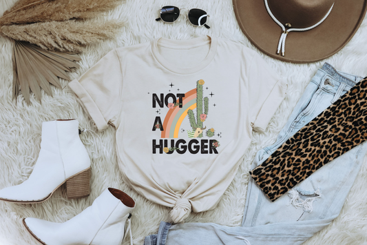 not a hugger cactus retro