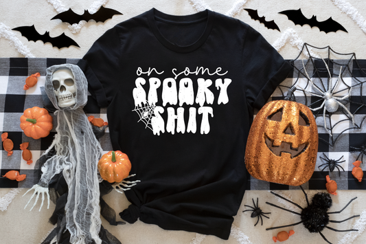 on some spooky shit distressed white