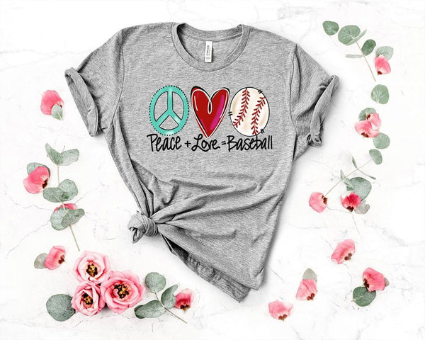 peace love baseball