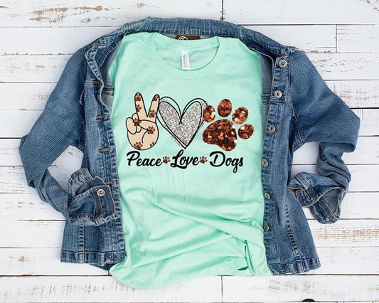 peace love dog