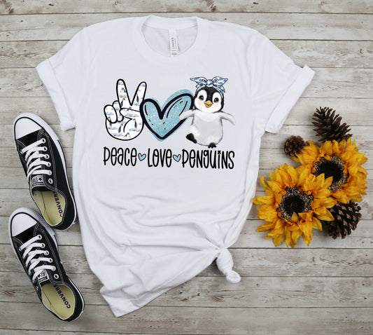 peace love penguins