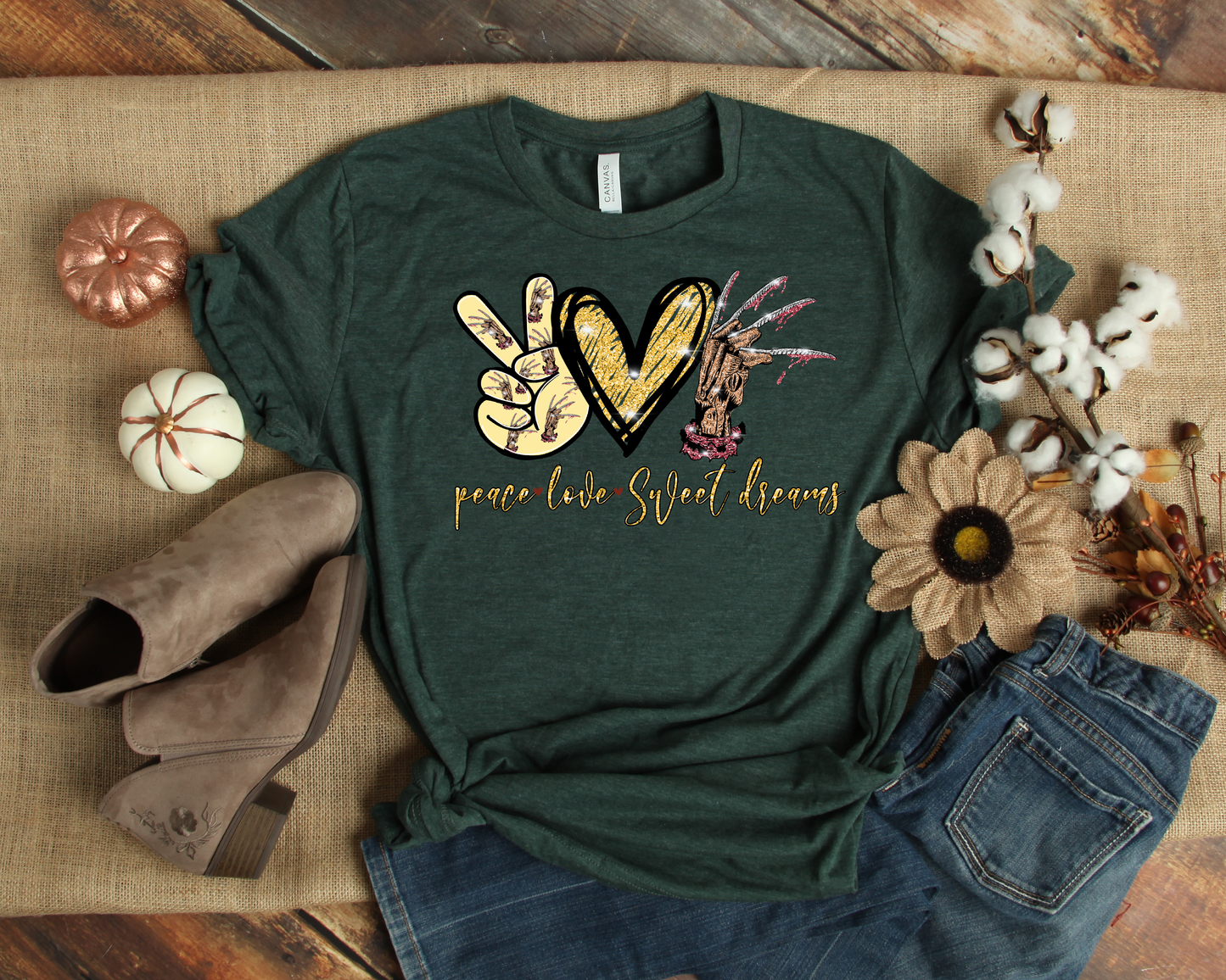 peace love sweet dreams