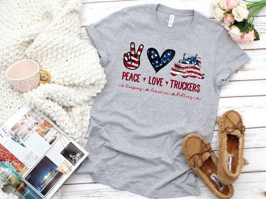 peace love truckers