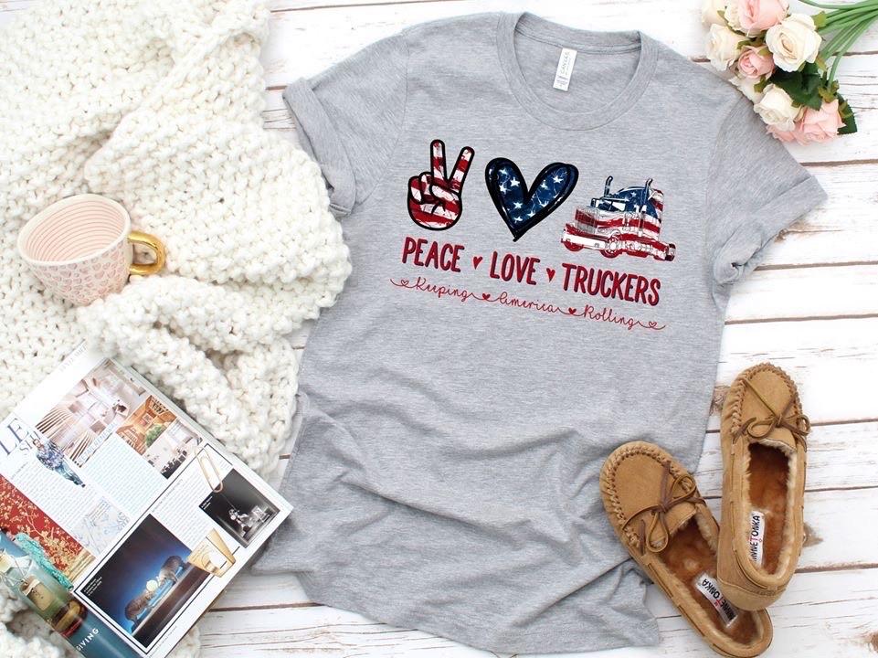 peace love truckers