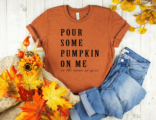 pour some pumpkin on me