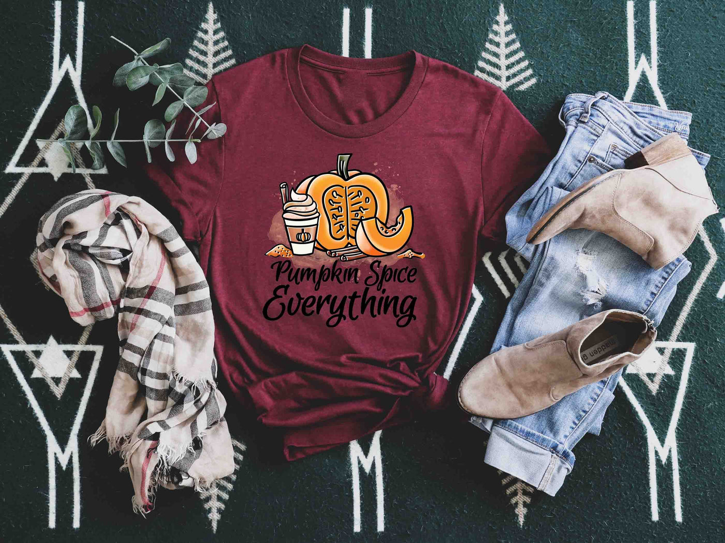 pumpkin spice everything drawing