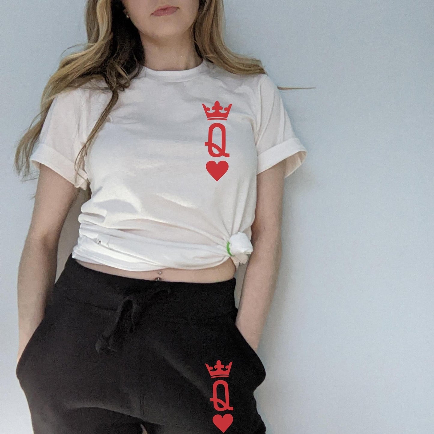 q crown combo set tee