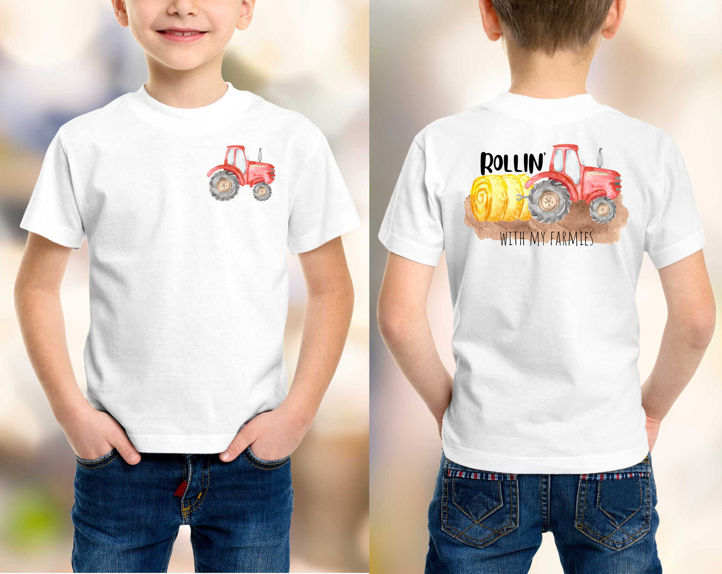 They See me Rollin Red Tractor