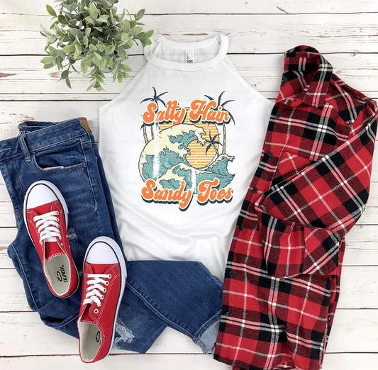 salty hair sandy toes