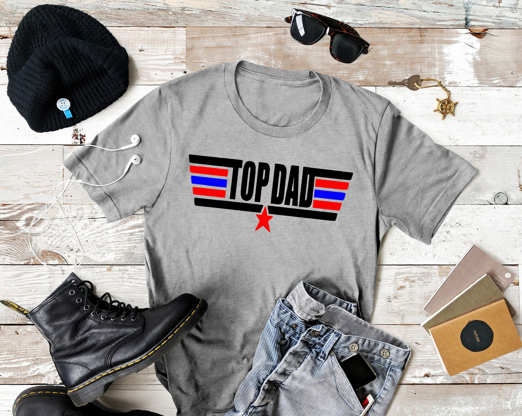 Top Dad Short Sleeve