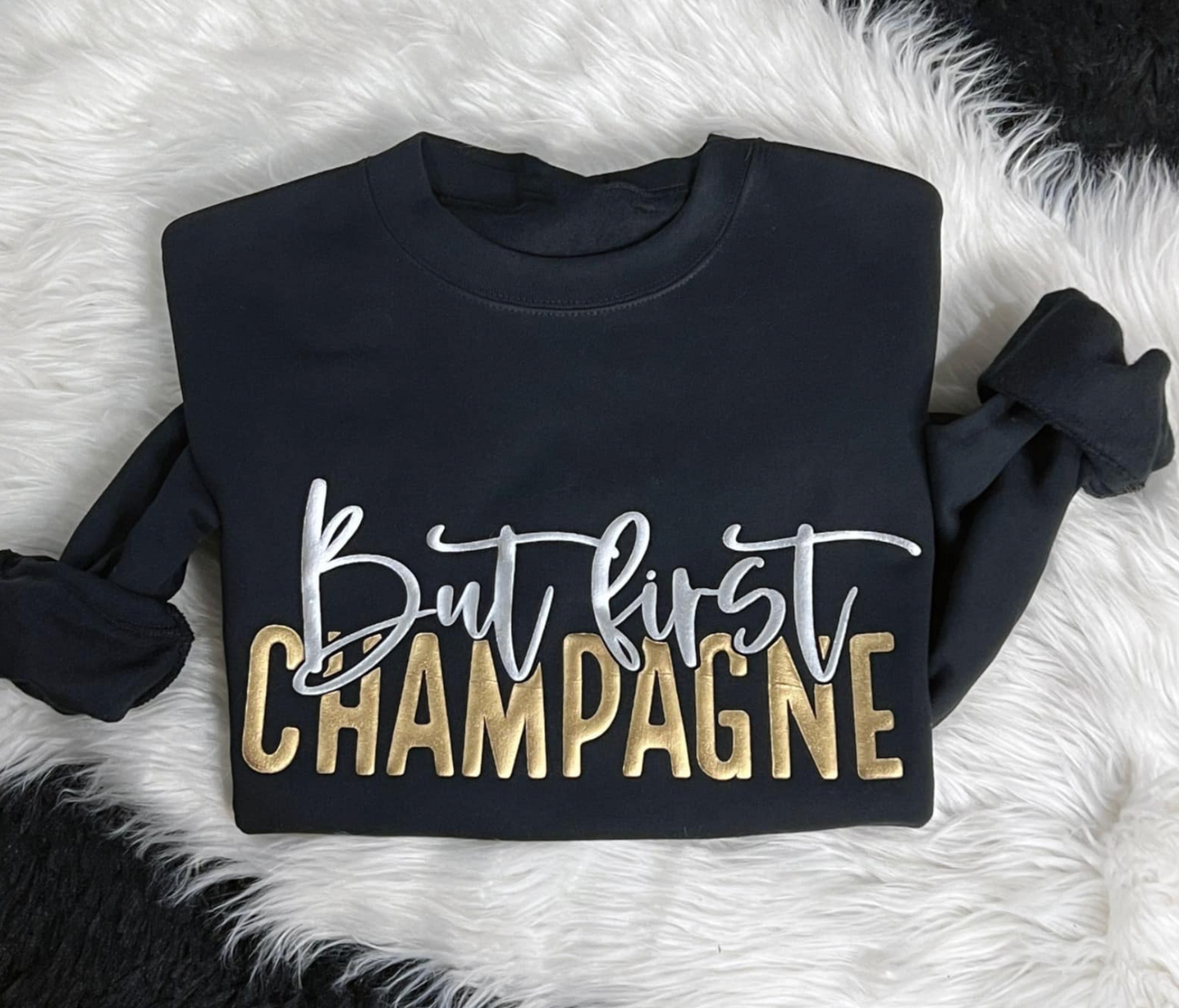 But first Champagne destash
