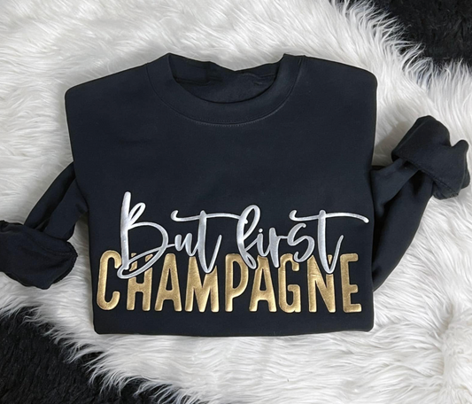But first Champagne destash