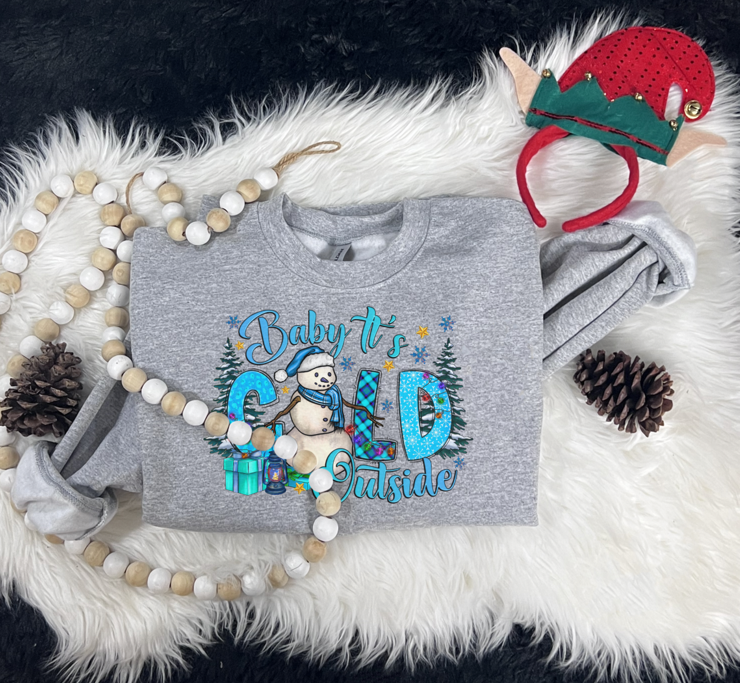 Baby it's cold outside Fleece